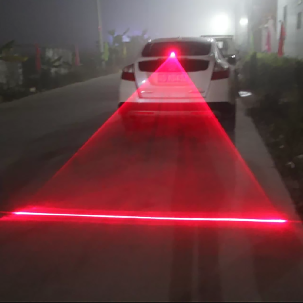 Laser Led anti colision para auto o moto