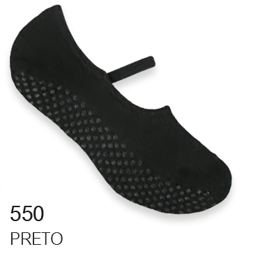 Media de Pilates Negra Talle 34 al 39
