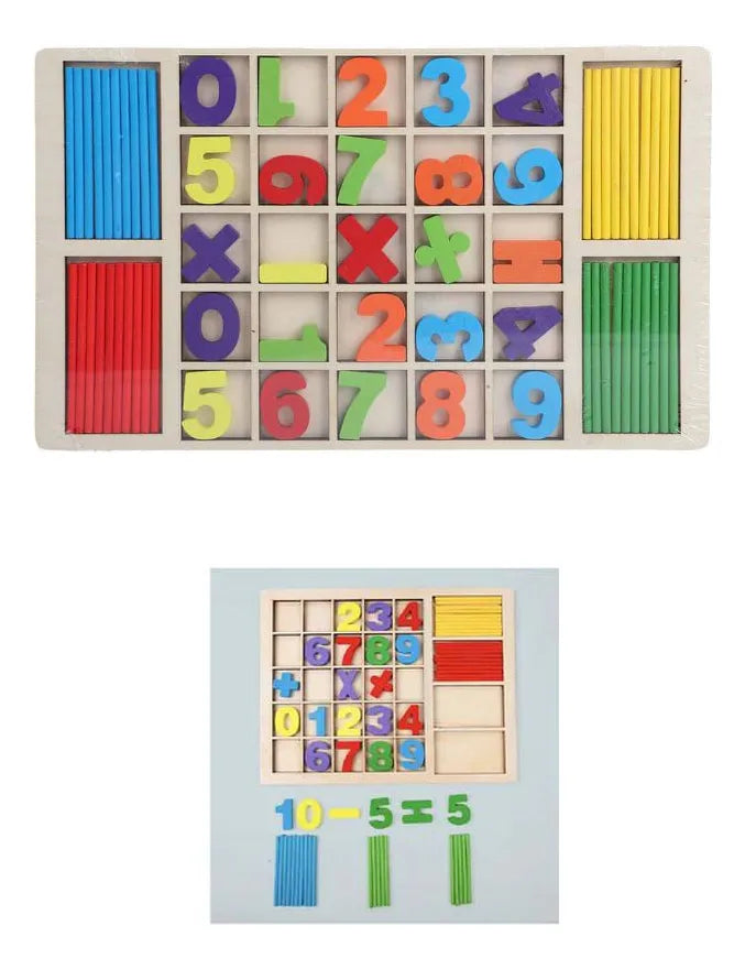 Juego Didactico De Matematicas 65 piezas