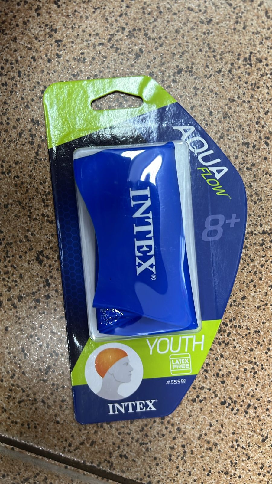 Gorro de natacion de silicona Intex