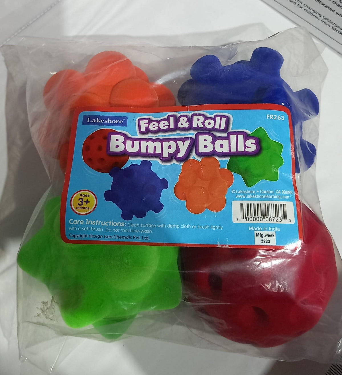 Pelotas Sensoriales Con Textura