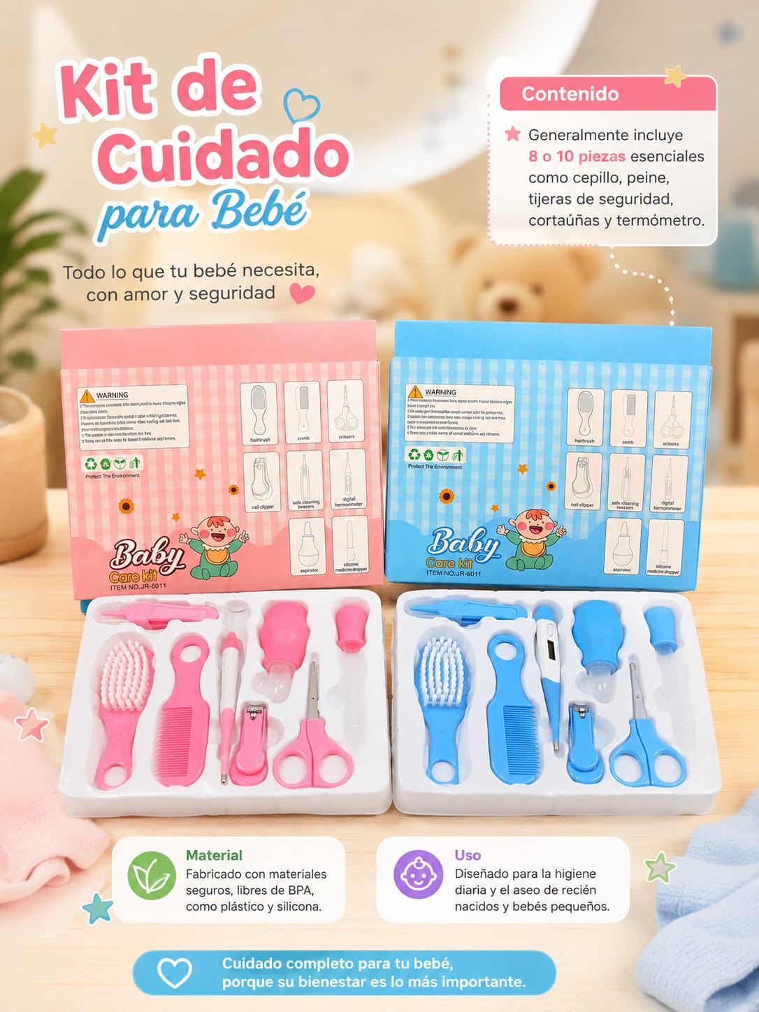 Kit de cuidado para bebe