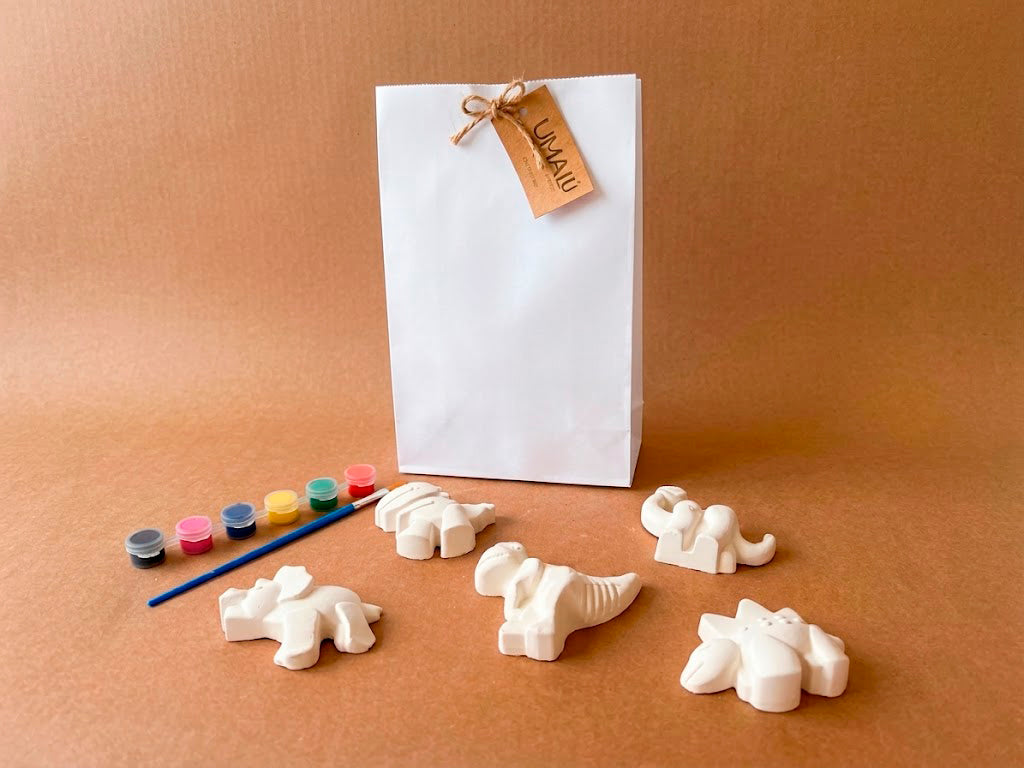 Kit 5 Figuras de yeso
