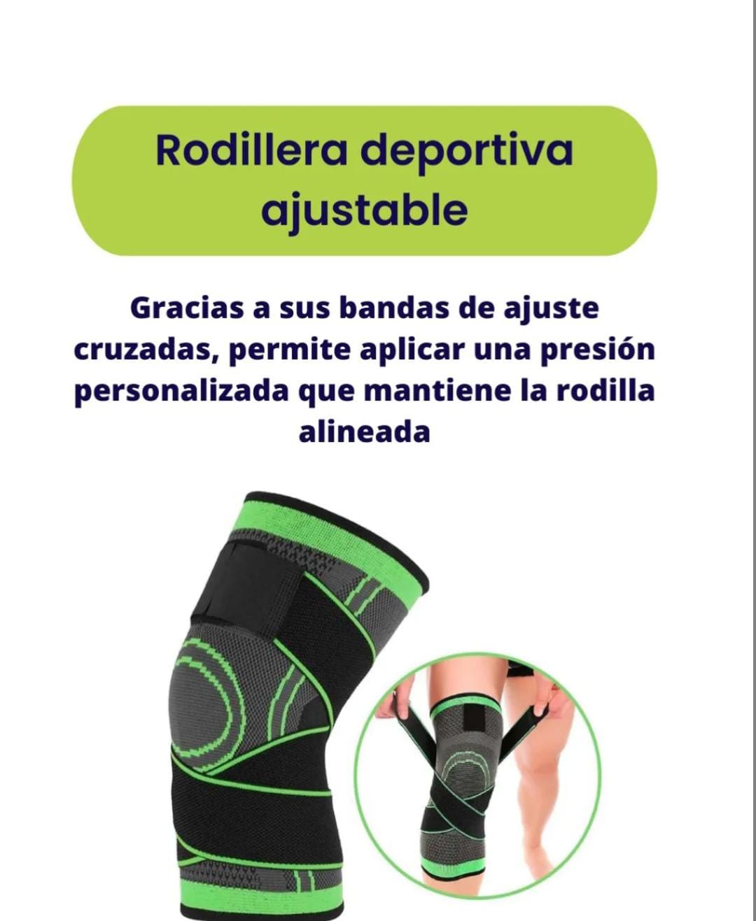 Rodillera ortopedica de compresion premium