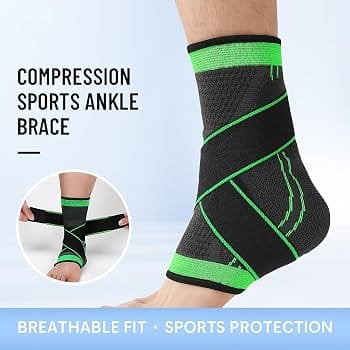 Tobillera deportiva doble banda premium