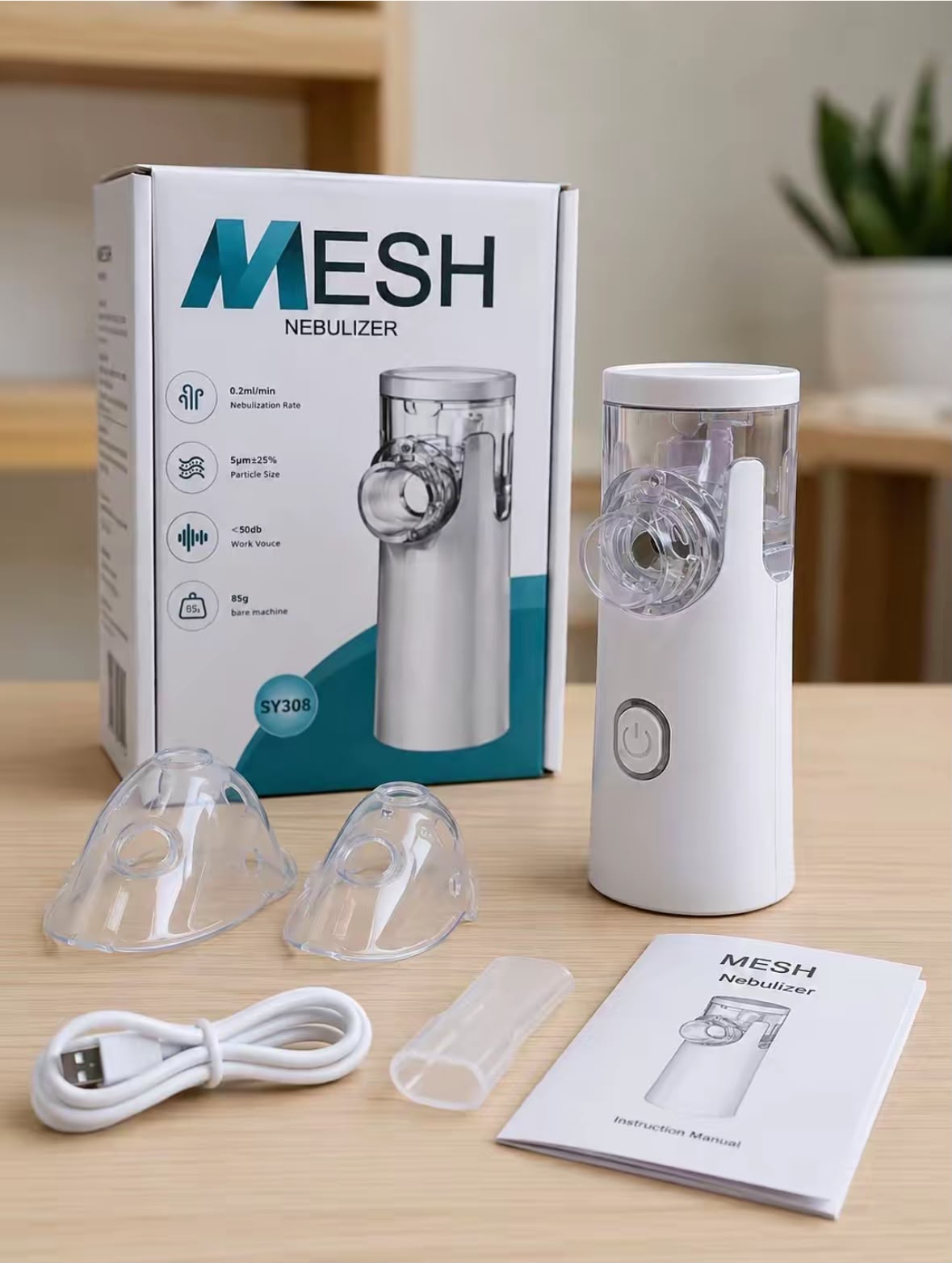 Nebulizador Portátil Mesh