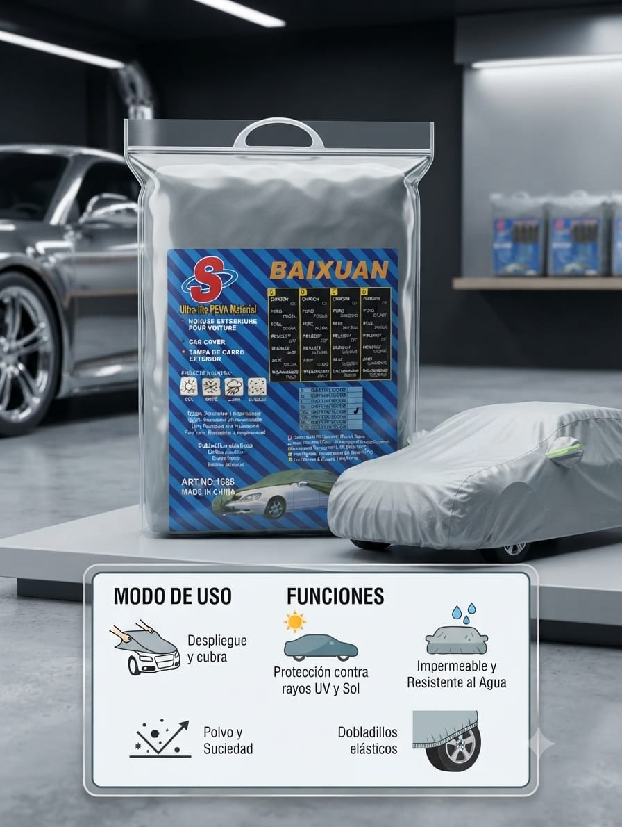 Cobertor para auto XXL