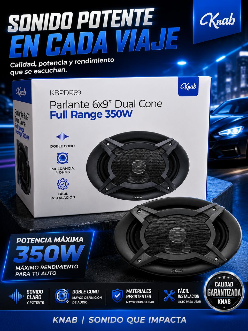 Parlante para autos 2