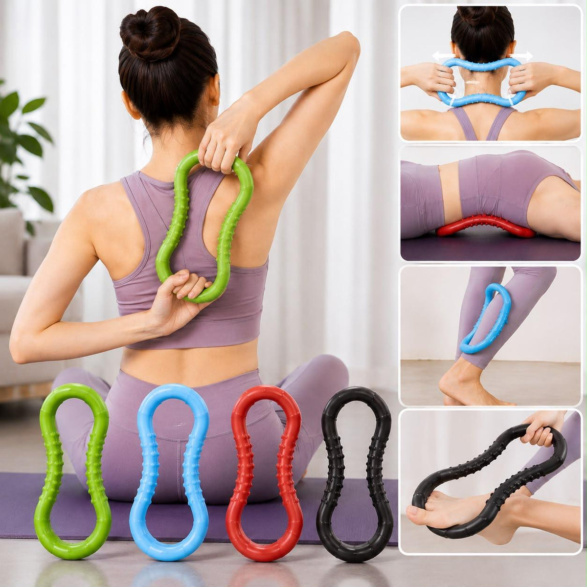 Aros De Resistencia Para Yoga y Pilates
